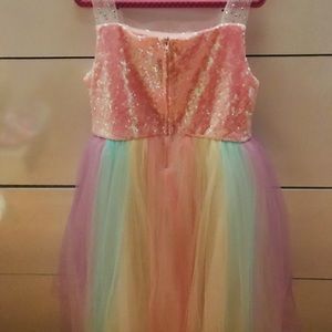 rare editions rainbow dress